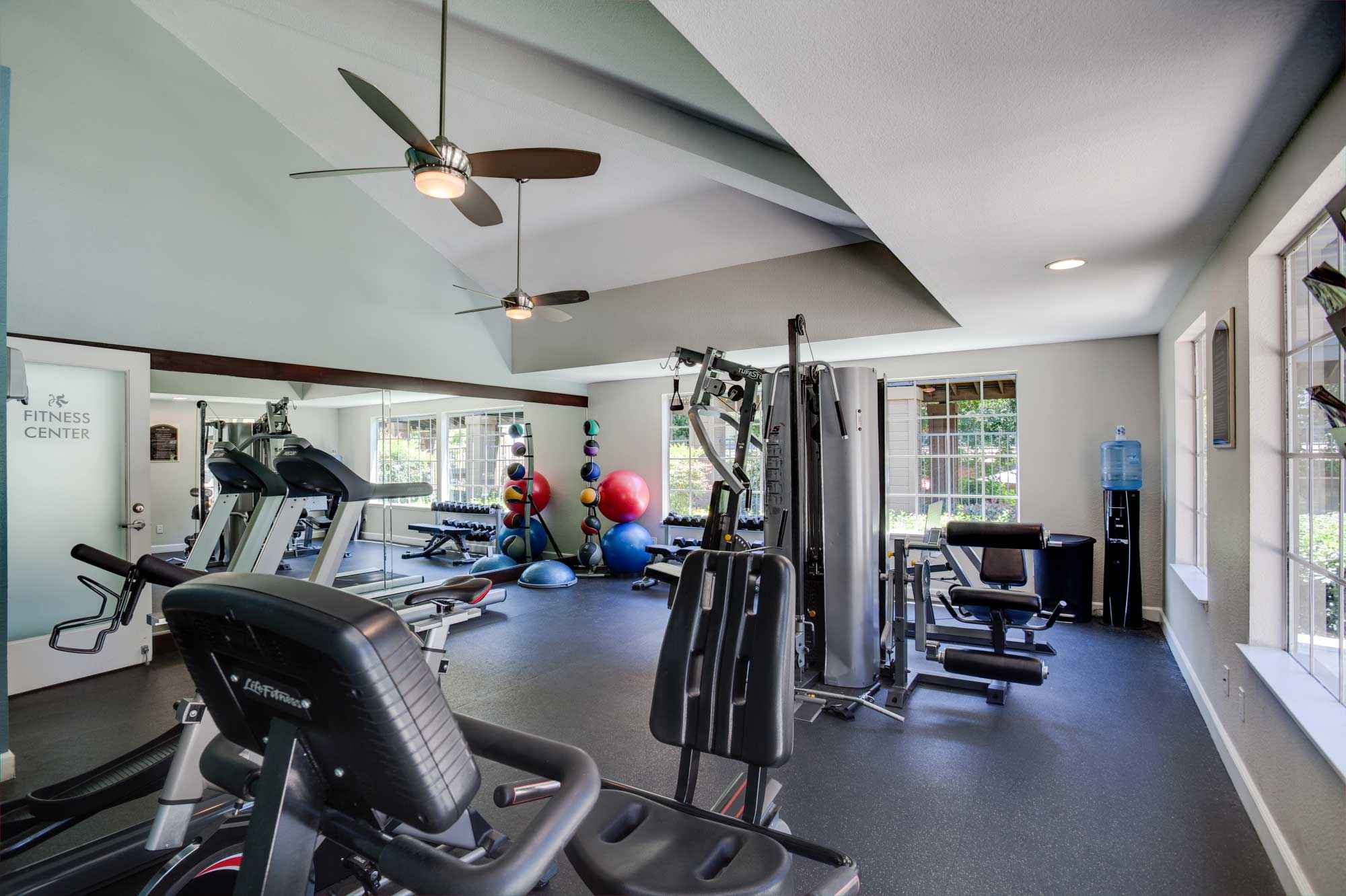 community gym at Waterstone